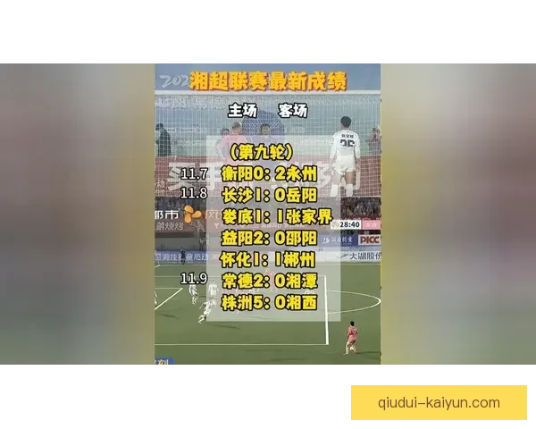 湘超最新战况揭晓今日比分出炉惊险刺激